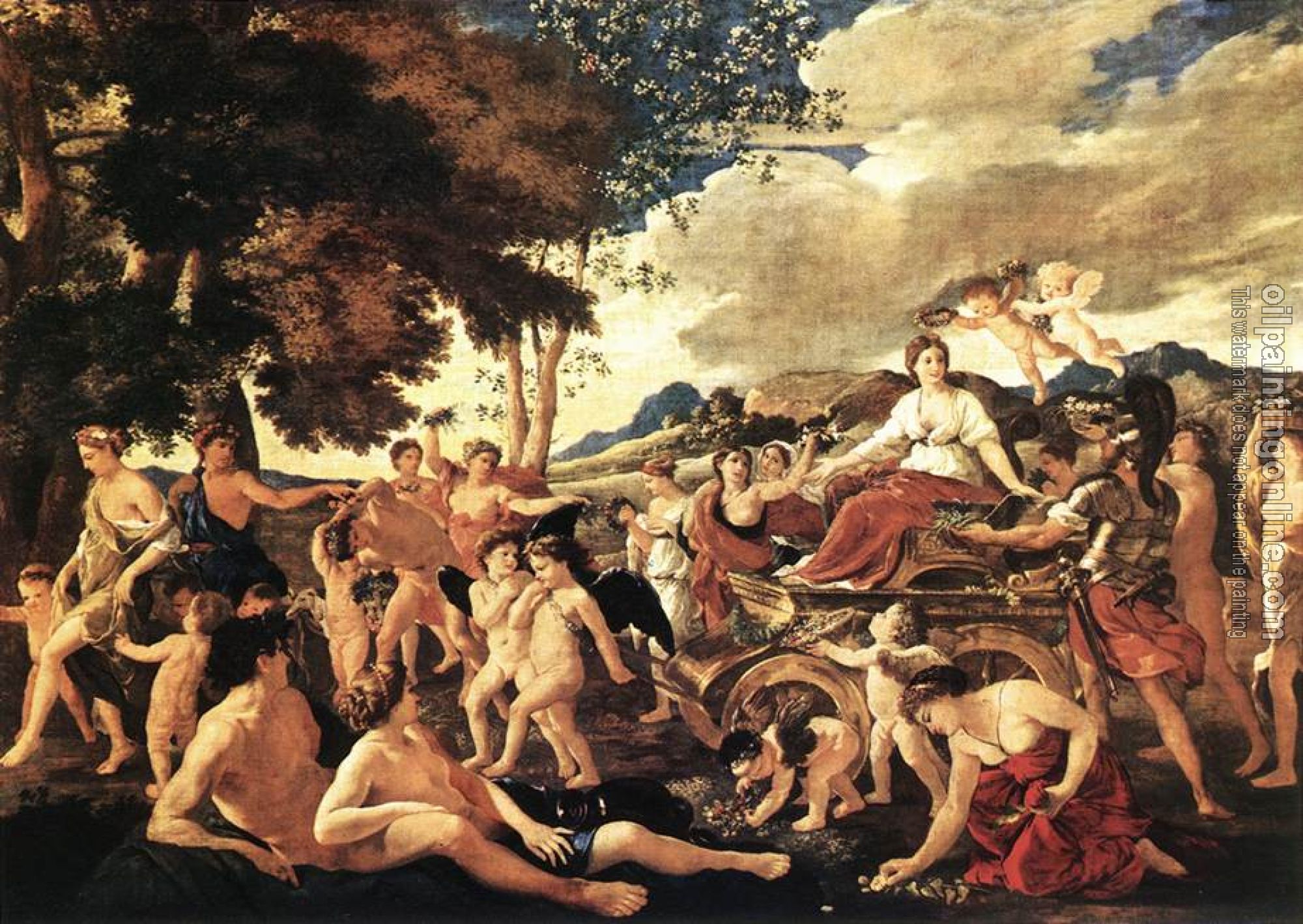 Poussin, Nicolas - Triumph of Flora